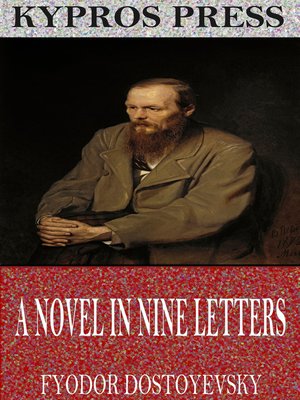 cover image of A Novel in Nine Letters